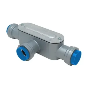 1-1/4 Inch Unbiegsam IMC Push Install T-Type Conduit Body 65080502 (Pack of 10) mit Aktivkohle-Zusatz - HaustierPro