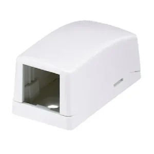 1 Port Mini-Com Surface Mount Boxe Low Profile ABS CBX1IW-A für Reisen - HaustierPro