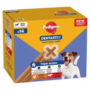 112 x Pedigree Dentastix Tägliche Zahnpflege/ Fresh Tägliche Frische für kleine Hunde (5-10 kg)