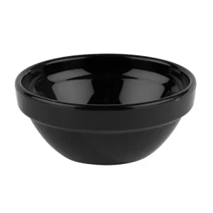 (12 Stück) Dipschälchen - FRIENDLY - PET - 50 ml - rund - Ø 75mm - Schwarz - HaustierPro