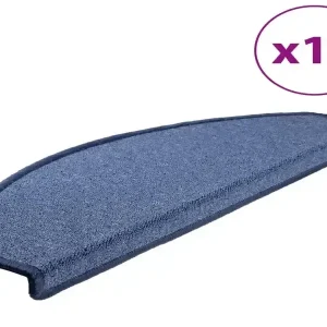 15 Stk. Treppenmatten Blau 65 x 24 x 4 cm - HaustierPro