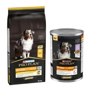 16 kg PURINA PRO PLAN + 12 x 400 g passendes Nassfutter gratis! All Sizes Adult Light/Sterilised + 12 x 400 g All Size Adult Everyday Nutrition Truthahn in Jelly