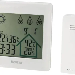 186412 WETTERSTATION ACTION - Weiss - HaustierPro
