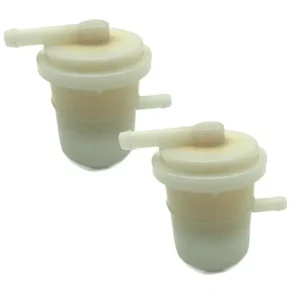 2 Pieces Fuel Filter 15410-63401 for Suzuki SJ413 1.3L 1985-1985 - HaustierPro
