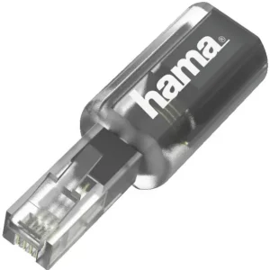 201125 Anti-Twist-Adapter - Transparent-Schwarz mit Temperaturkontrolle - HaustierPro