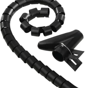 220998 KABELBUENDL.25MM SW/2M/PB - Schwarz - HaustierPro