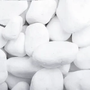250 Kg Schneeweiss getrommelt, 25-40 mm, Sand im Big Bag, weiß - HaustierPro