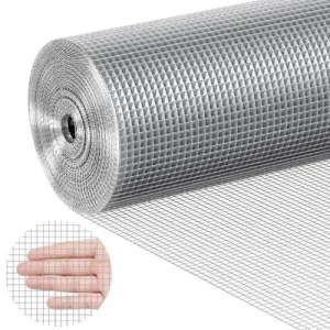 36" X 100' 23 Gauge Warm Dipped Galvanized Wire Mesh Roll for Chicken Wire Fencing and Rabbit Cages SS141436100G - HaustierPro