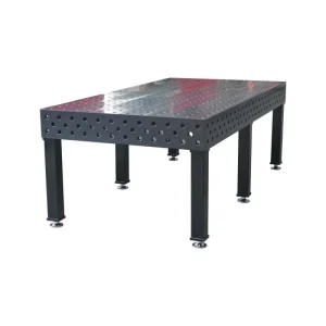 3D Schweißtisch PROFI D28 Plasmanitriert | 2400x1200x200x25mm - HaustierPro