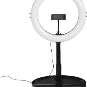 4658 LED-Ringleuchte SpotLight FoldUp - Schwarz - HaustierPro