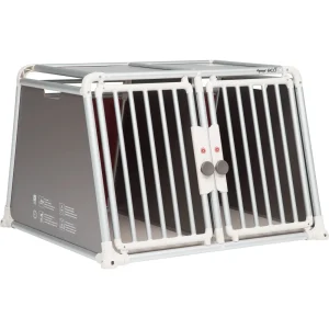 4pets Alu Autobox für 2 Hunde ECO 22