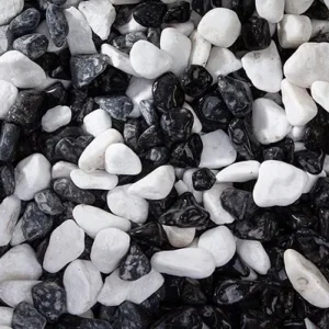 500 Kg Panda getrommelt, 7-16 mm, Sand im Big Bag, weiß, schwarz - HaustierPro