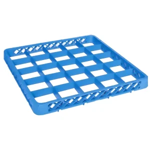 (6 Stück) Aufsatzrand 1/1 - 25 Fächer - Blau für Katzen - HaustierPro
