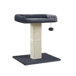 71 cm Kratzbaum mit Plüsch-Plattform mit weichem Fleece - HaustierPro