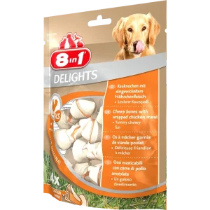 8in1 Delights Chicken Kauknochen XS 184 g