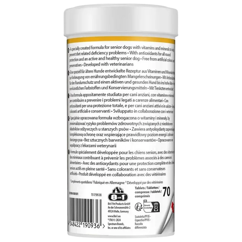 8in1 Vitality Multivitamin Senior - Image 2
