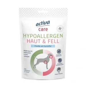 activa care Hypoallergen Haut & Fell Forelle mit Kartoffel 150g | DAS FUTTERHAUS