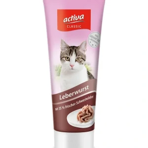 activa CLASSIC Leberwurst für Katzen 75g | DAS FUTTERHAUS