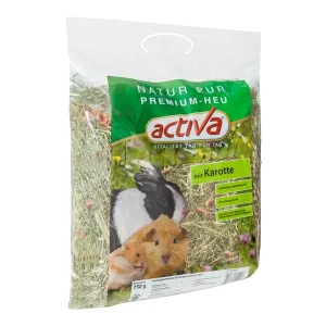 activa CLASSIC Premium Heu Karotte 750g | DAS FUTTERHAUS