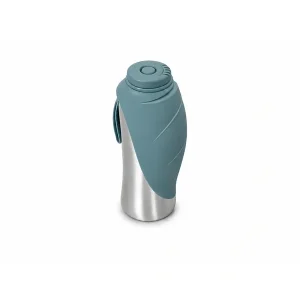activa Friends Edelstahl Trinkflasche blau 500 ml | DAS FUTTERHAUS