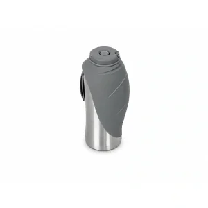 activa Friends Edelstahl Trinkflasche grau 500 ml | DAS FUTTERHAUS