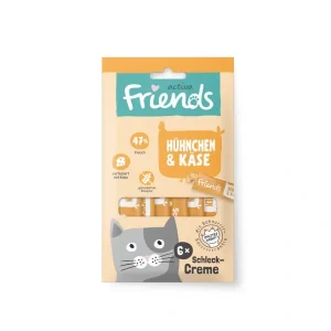 activa friends Schleck-Creme Hühnchen & Käse 90g | DAS FUTTERHAUS