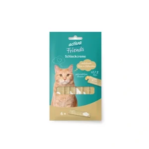 activa Friends Schleckcreme verlockender Käse an Hühnchen 90g | DAS FUTTERHAUS