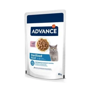 Advance Feline Sterilized Truthahn 12 x 85 g