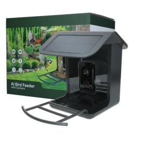AI Bird Feeder mit HD-Kamera und KI-Erkennung