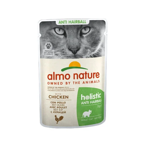 Almo Nature Cat Anti-Hairball Katzenfutter - Frischbeutel - Huhn - Image 2