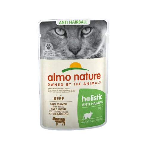 Almo Nature Cat Anti-Hairball Katzenfutter - Frischebeutel - Rind - Image 2