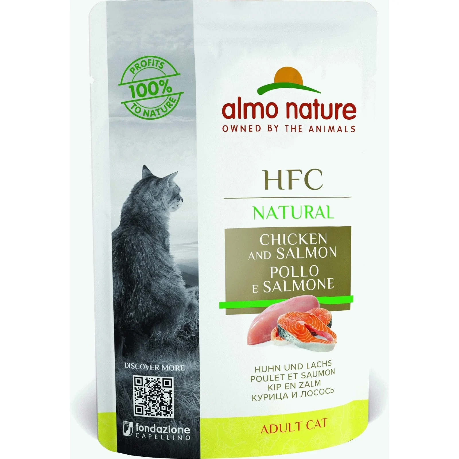 Almo Nature Cat Classic Huhn und Lachs - Image 2