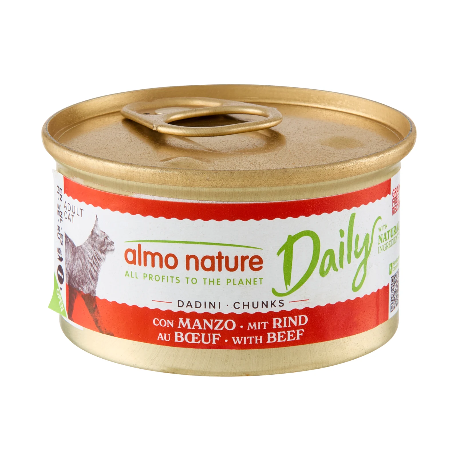 Almo Nature Cat Daily Menu Katzenfutter - Dose - Rind