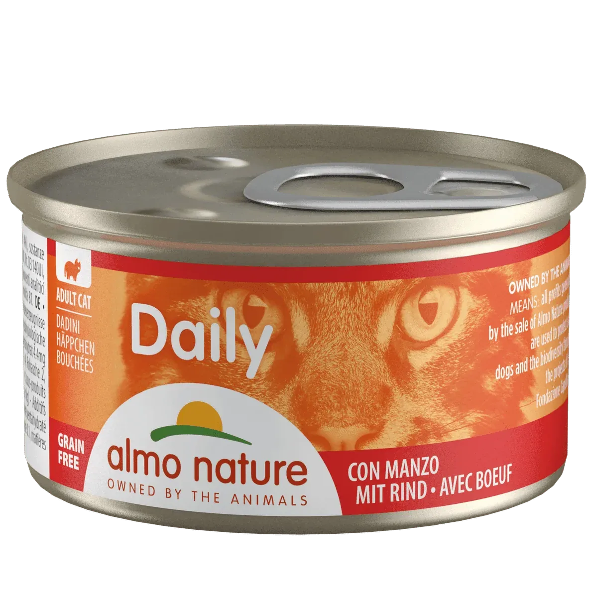 Almo Nature Cat Daily Würfel Rind - Image 2