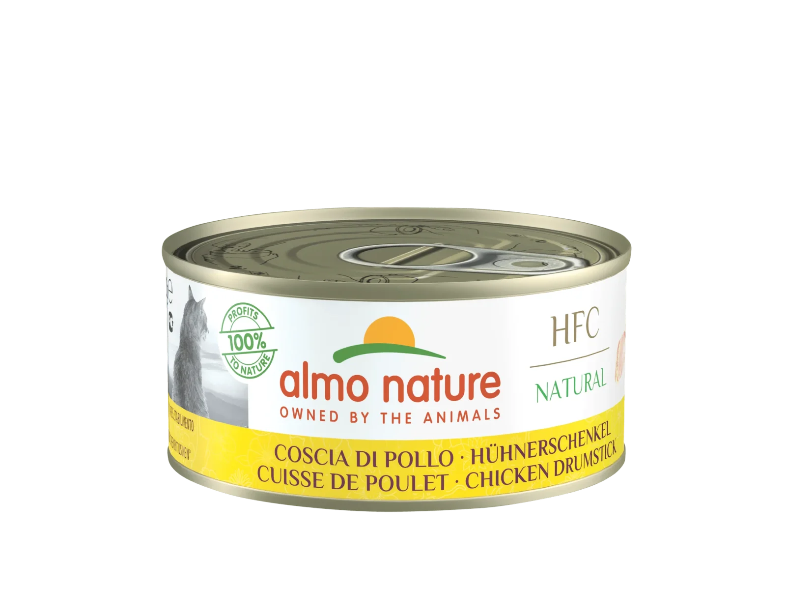 Almo Nature Cat - Dose Natural & Hühnerschenkel
