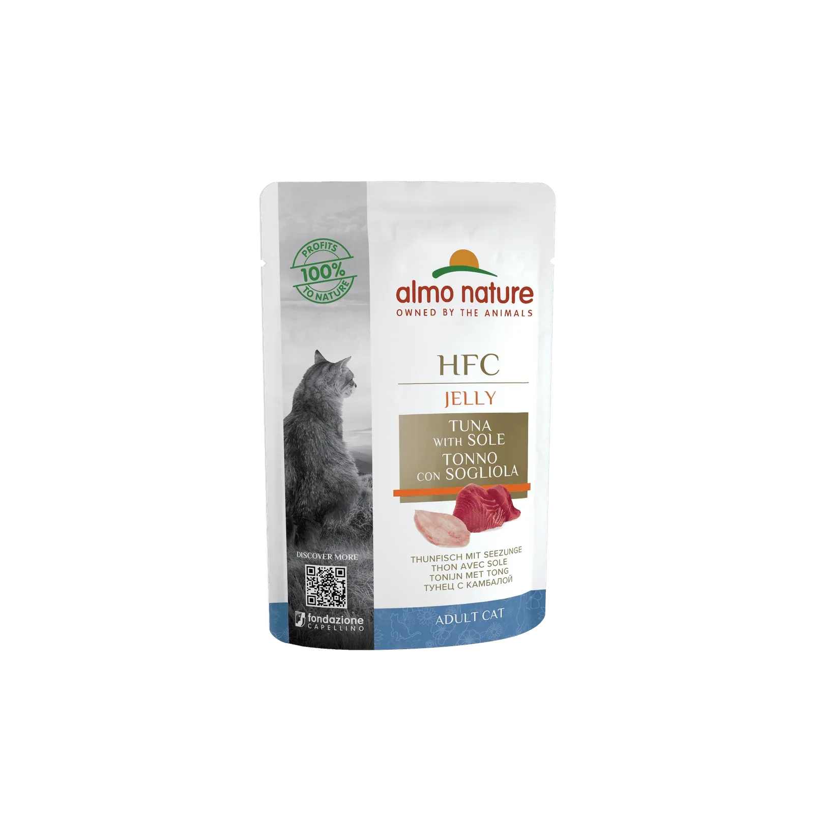 Almo Nature Cat Thun & Seezunge in Jelly