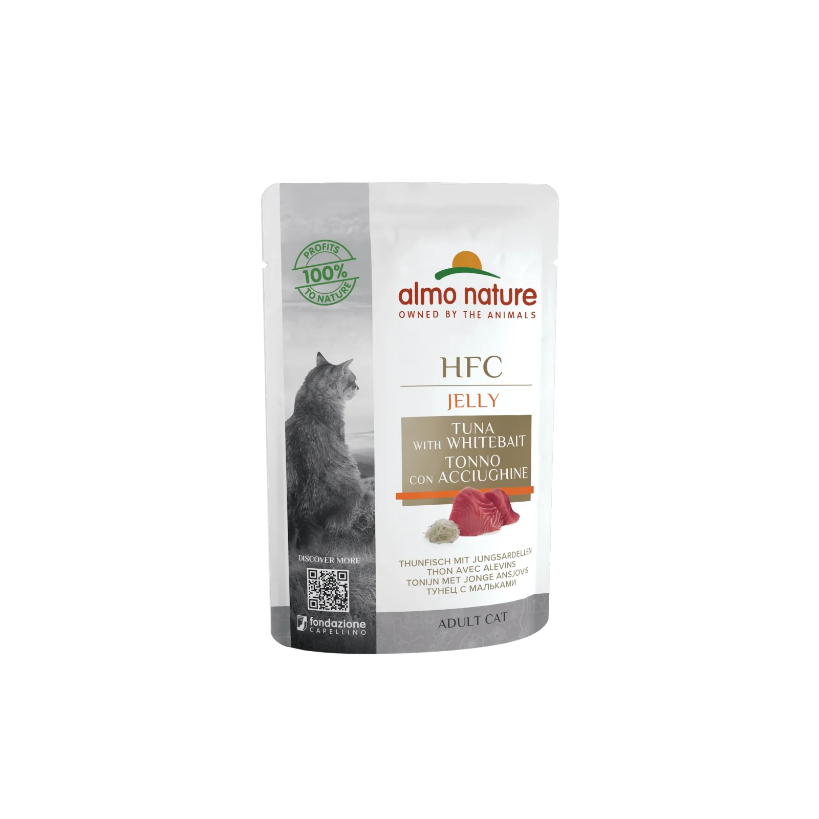 Almo Nature Cat Thunfisch & Jungsardinen in Jelly