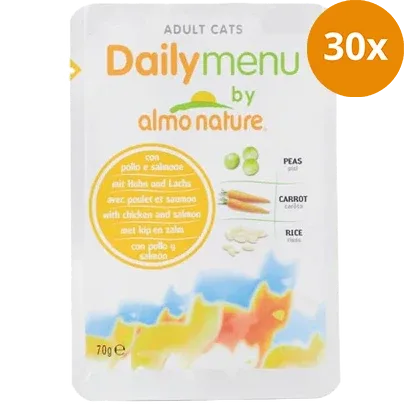 Almo Nature Daily Menu Huhn & Lachs 70 g - Image 2