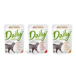 Almo Nature Daily Menu Pouch 6 x 70 g Mixpaket 1 (3 Sorten)