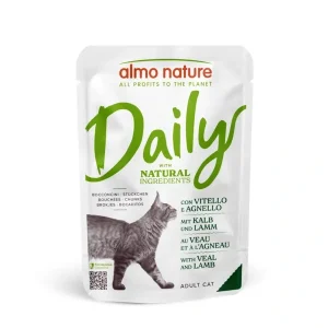 almo nature Daily mit Kalb und Lamm 70g | DAS FUTTERHAUS