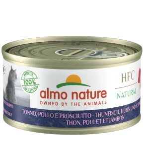 Almo Nature HFC Cat - Dose Thunfisch, Huhn & Schinken