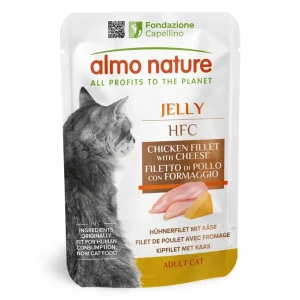 almo nature HFC Jelly Hühnerfilet mit Käse 55g | DAS FUTTERHAUS