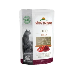 Almo Nature HFC Jelly Katzenfutter - Thunfischfilet mit Krebs