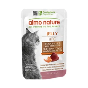 almo nature HFC Jelly Thunfischfilet mit Garnelen 55g | DAS FUTTERHAUS