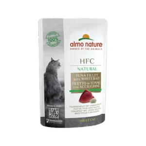 Almo Nature HFC Natural Katzenfutter- Frischebeutel - Thunfisch und Junge Sardellen
