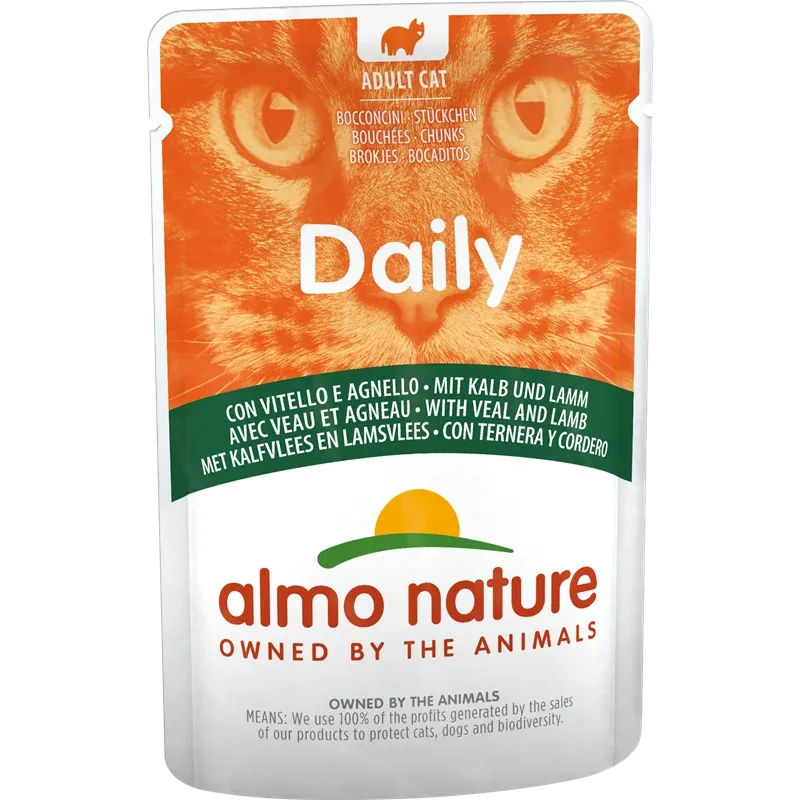 Almo Nature P.B. Daily Menu Kalb & Lamm 70 g