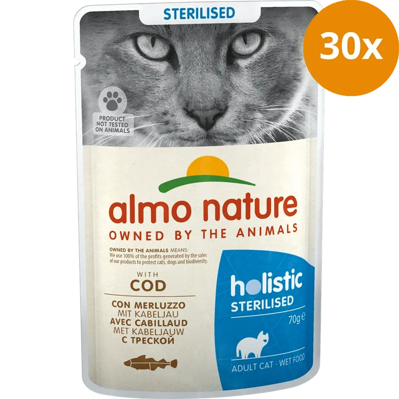 Almo Nature P.B. Holistic Sterilised mit Kabeljau 70 g - Image 2