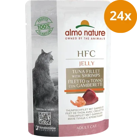 Almo Nature P.B. Natural Jelly Thunfisch & Garnelen 55 g - Image 2