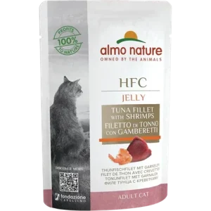 Almo Nature P.B. Natural Jelly Thunfisch & Garnelen 55 g