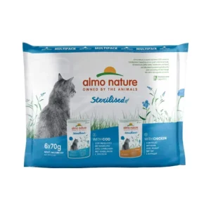 Almo Nature Sterilised - Frischebeutel - Katzenfutter